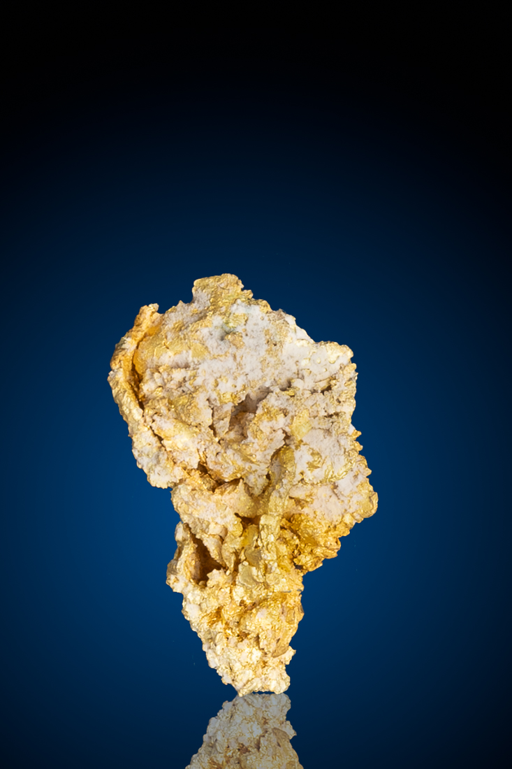 (image for) Gorgeous, Rugged Natural Gold Nugget - Round Mountain, NV - 1.73 grams